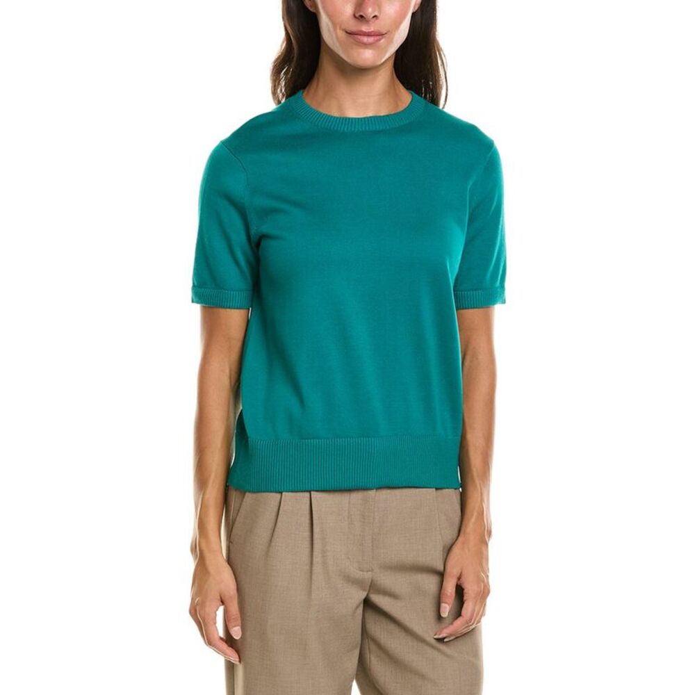 Brooks Brothers Womens Shell Sweater, Green